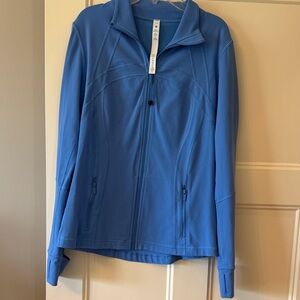 Women’s Blue Full-Zip Lightweight Jacket